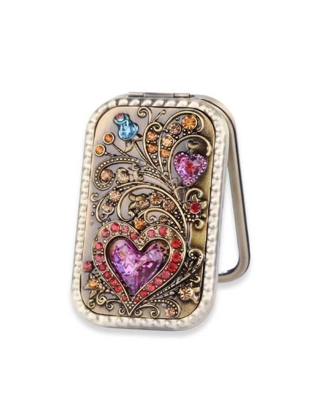 Compact Mirror - Heart